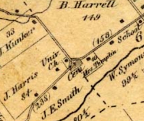 1867 Edwardsville, OH map